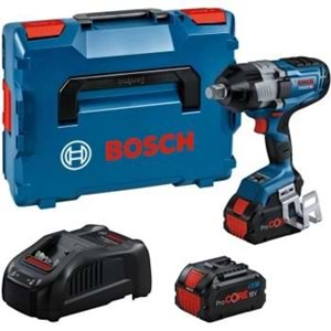 BOSCH AKÜLÜ DARBELİ SOMUN SIKMA GDS 18V-1600 HC(2x8.0Ah;L-Boxx)