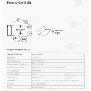 ÇIM ÇIT ALTIGEN 150 CM