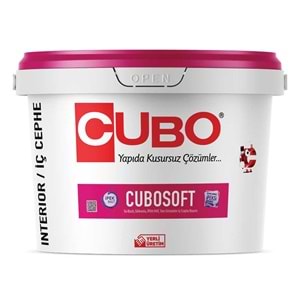 CUBO Cubosoft İpek Mat İç Cephe Boyası A Baz 15 Lt