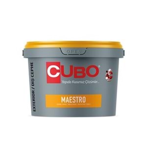 CUBO Maestro Style Dış Cephe Boyası A Baz 15 Lt