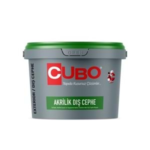 CUBO Akrilik Dış Cephe Boyası C Baz 7,5 Lt