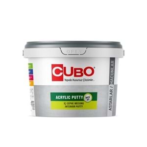 CUBO Acrylic Putty-Ext Kalın İç ve Dış Cephe Macunu 3,5 Kg