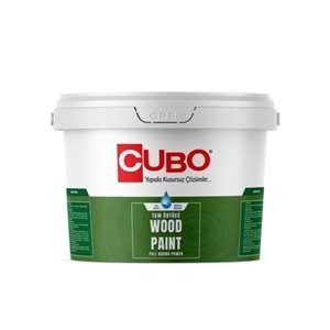 CUBO Wood Paint Ahşap Boyası Beyaz 15 Lt