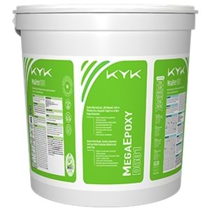 KYK Megaepoxy D501 Epoksi Reçine Esalı Yapıştırıcı ve Derz (5) / Beyaz