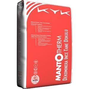 KYK Mantotherm Dekominera-İ Çimento Esaslı Dekoratif Sıva (25) / Beyaz