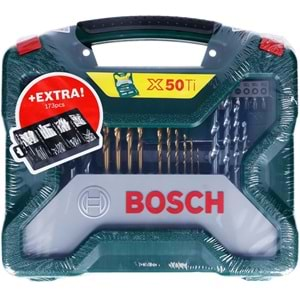 BOSCH X-Line 50 Ti 50 Parça + 173'lü Sabitleme Seti