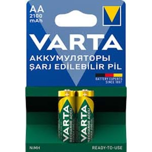 VARTA 2100 MH ŞARJLI PİL*10 56706