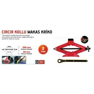 MEKANİK MAKASLI KRİKO 2 TON CMC6768