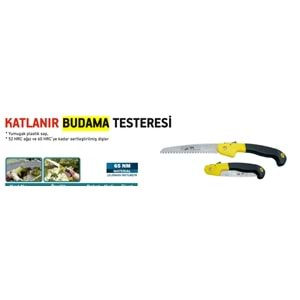 BUDAMA TESTERESİ KATLANIR CMC 3513