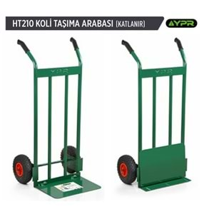 KOLİ TAŞIMA ARABASI HAVALI TEKER BİLYALI YPR HT210 -KATLANIR