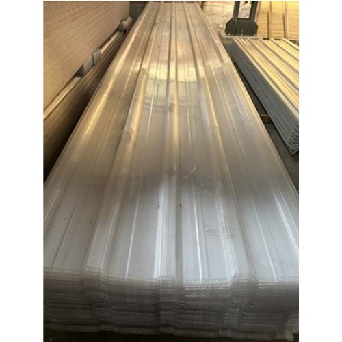 TRAPEZ 6 mt POLIKARBON SEFFAF 3 mm