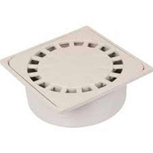 BALKON VE BAHÇE SÜZGECI ALT ÇIKISLI 20*20 75