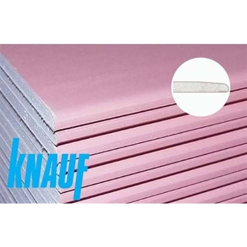 KNAUF ALÇI LEVHA YANGINA DAYANIKLI 1200*2500*12,50 NO:24494