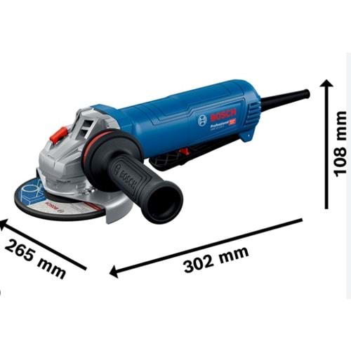 bosch GWS 12-125 P Avuç Taslama