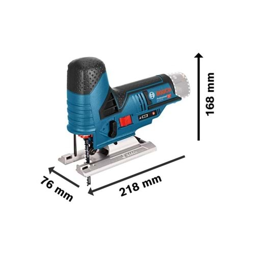 BOSCH AKÜLÜ DEKUPAJ TESTERE GST 12V-70 (SOLO)