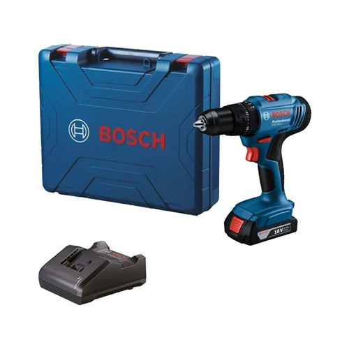 BOSCH AKÜLÜ DELME VİDALAMA DARBELİ GSB 183-LI (1x2.0Ah) Tek akülü