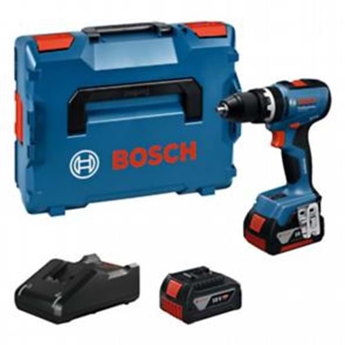 bosch GSR 18V-65 Akülü Delme Vidalama 2x5.0Ah
