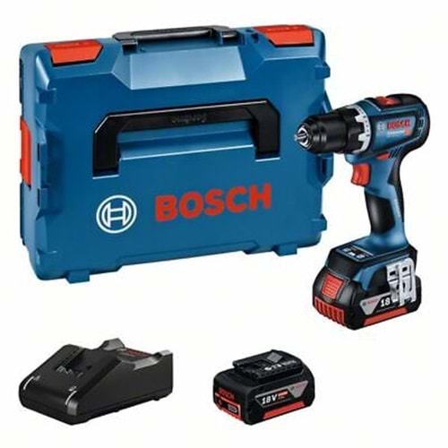 BOSCH GSB 18V-65 Akülü Darbeli Matkap 2x5.0ah