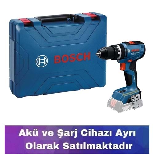 BOSCH AKÜLÜ DELME VIDALAMA DARBELI GSB 18V-65 (SOLO)