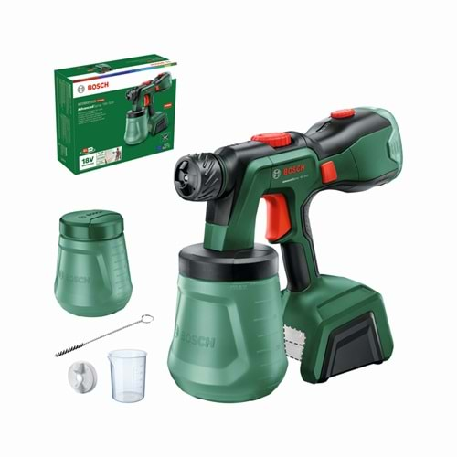 BOSCH AKÜLÜ BOYA TABANCASI AdvancedSpray 18V-500(Solo)