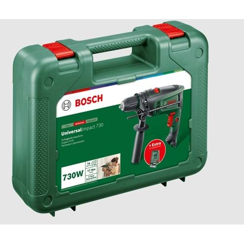 BOSCH UniversalImpact 730 +15 Parça X-line Set