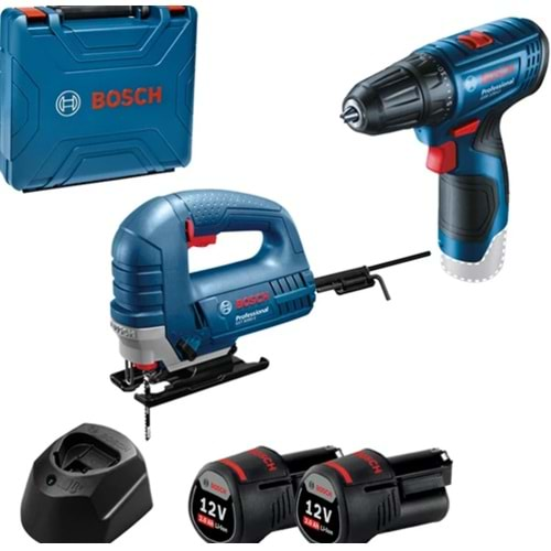 BOSCH AKÜLÜ SET GSR 120-LI + GST 8000 E