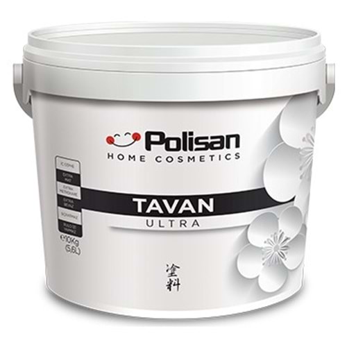 POLISAN TAVAN BOYASI ULTRA BEYAZ 3,5 KG