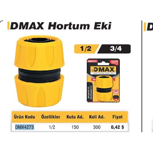 BAHÇE HORTUM EKI 1/2 DMAX 4273