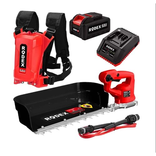 AKÜLÜ ÇAY TOPLAMA MAKINASI TETIKLI 300MM 40V 4Ah RDX2625Y rodex çay biçme iskin alma