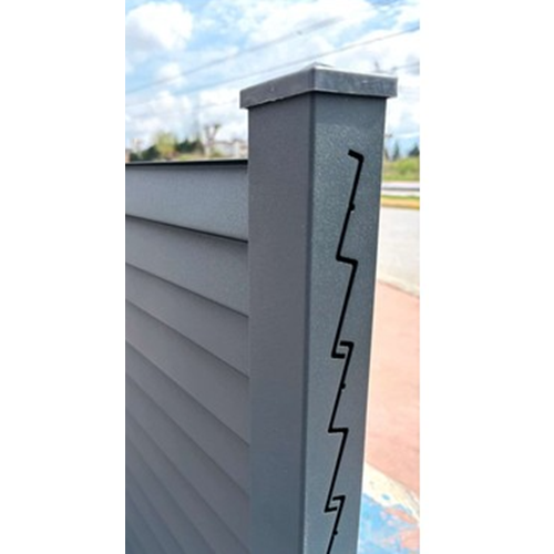 PANEL ÇIT PANJUR DIREK GRI 80 CM