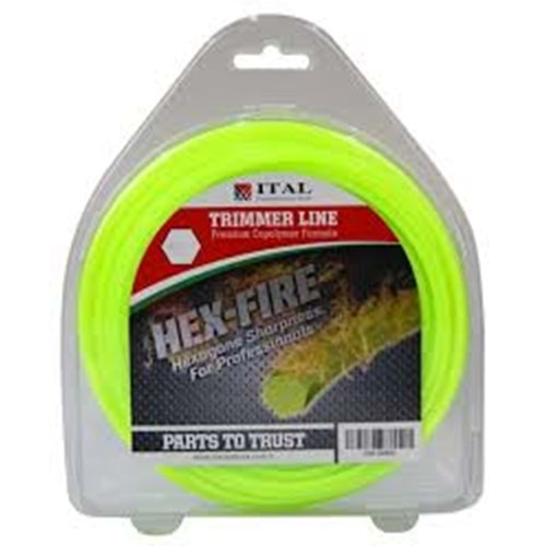 TIRPAN MISINESI ITAL HEX-FIRE 3,30 mm 46 mt ALTIGEN YESIL