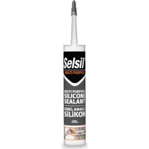 GENEL AMAÇLI SILIKON BEYAZ 280 GR SELSIL