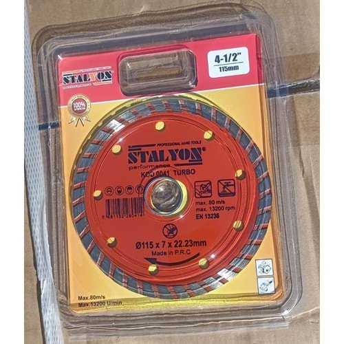 GRANIT KESME DISKI TURBO ELMAS 115 STALYON