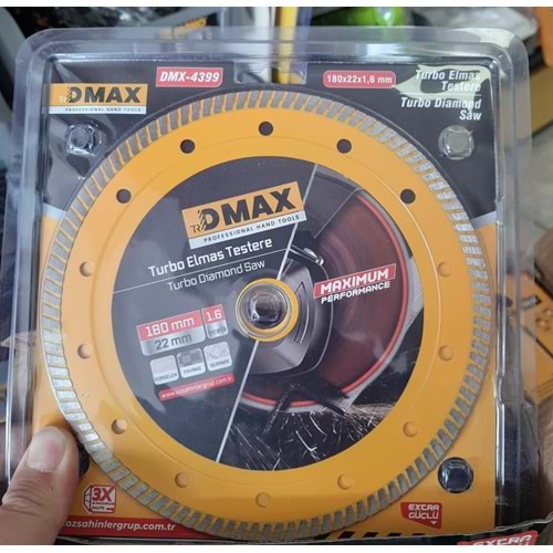 GRANIT KESME DISKI TURBO ELMAS 180*22MM DMAX-4399