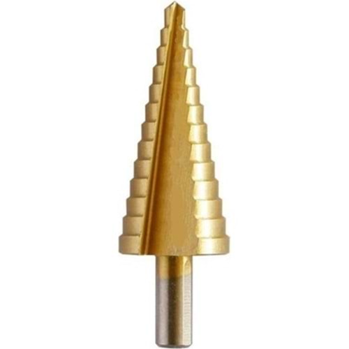 HSS KADEMELI MATKAP UCU 4-52 MM TITANYUM KAPLAMALI -CMC6599