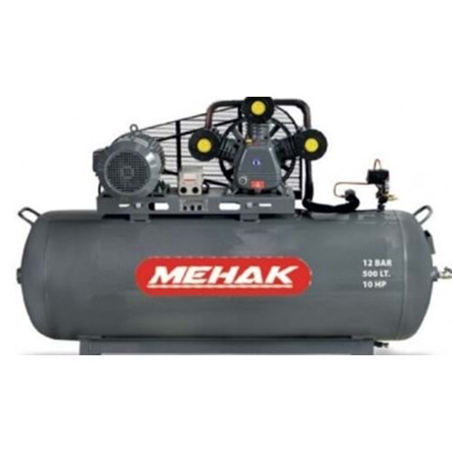 KOMPRESÖR MAKINESI MEHAK 500 LT 10 HP 12,5 BAR