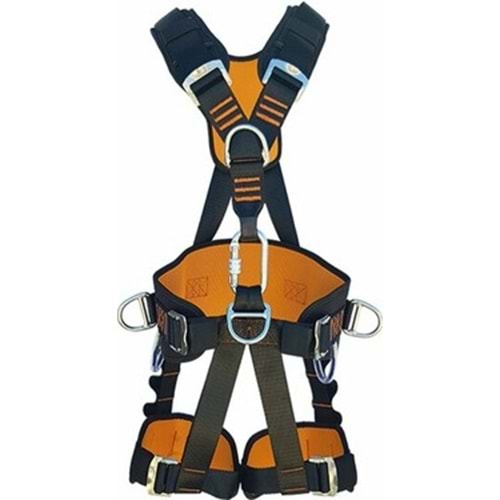 KP45 KARAM TAM GÜVENLIKLI Parasüt Tipi Kemer EN 361-EN 358-EN 813