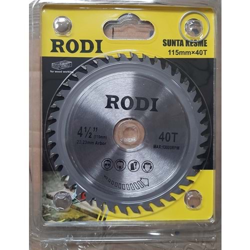 SUNTA KESME DISKI 115*40MMT RODI