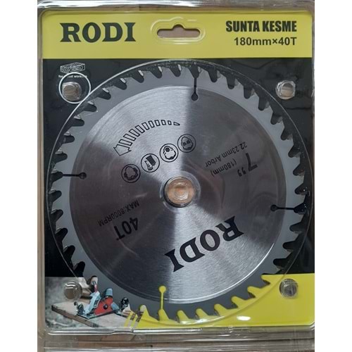 SUNTA KESME DISKI 180*40MMT RODI