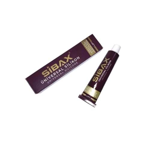 TÜP SILIKON SEFFAF ÜNIVERSAL KUTULU 40 ML SIBAX