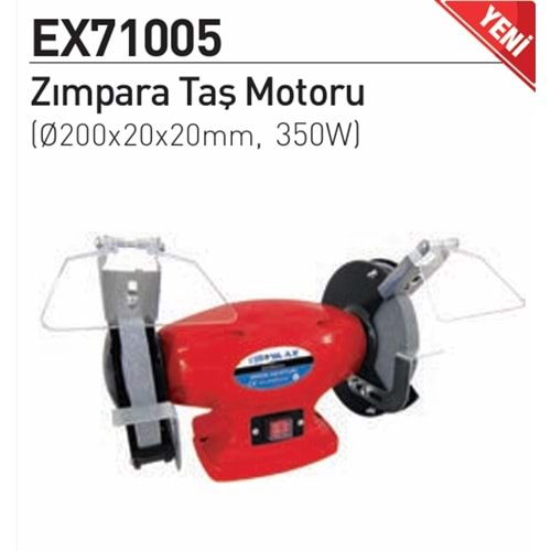 ZIMPARA TAS MOTORU EUROMAX EX71005 200 MM 350W