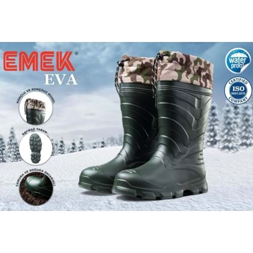 ÇIZME PELÜSLÜ KONÇLU EMEK EVA 44 NO