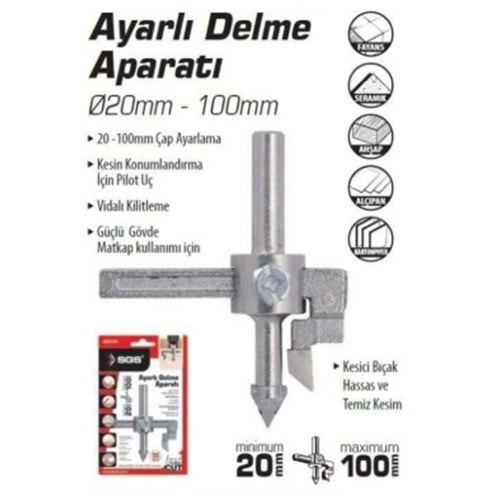 SGS145 AYARLI DELME APARATI SGS