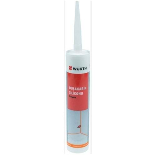 WÜRTH SILIKON 310 ML BEYAZ DUSAKABIN