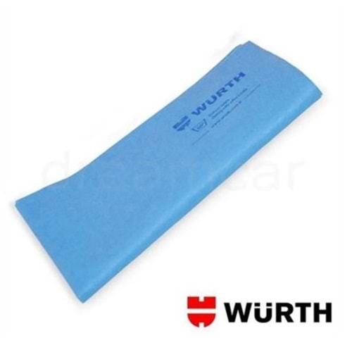 WÜRTH SENTETIK GÜDERI BEZ 40*40CM MAVI