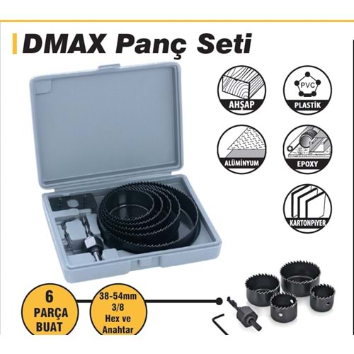 PANÇ SETI BUAT AÇMA 11 PARÇA DMAX 4125