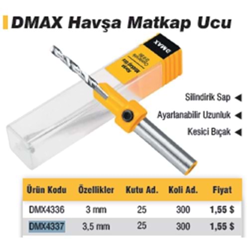 HAVSA MATKAP UCU 3,5MM DMAX 4337