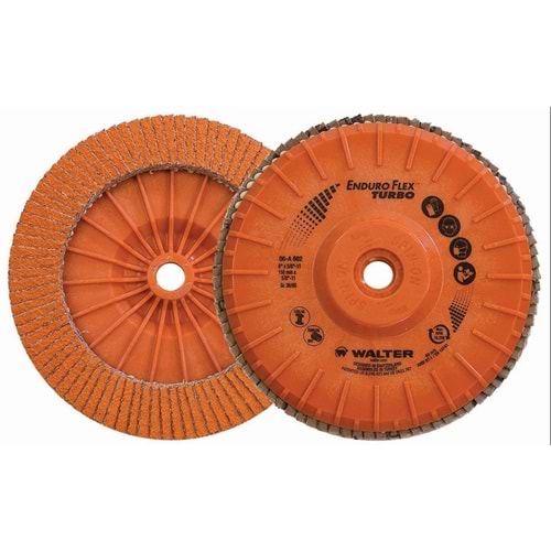 FLAP DISK KATLI ZIMPARA 125mm 60 KUM turuncu extra