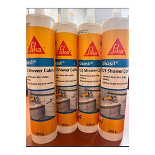 SIKASIL 123 SHOWER DUSAKABIN SILIKONU