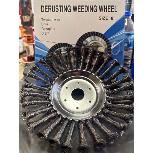 ÇANAK FIRÇA BURGULU 200 MM (TIRPAN MOTORU IÇIN)